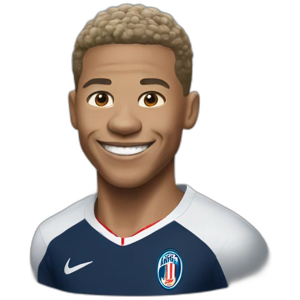 Mbappé smile emoji