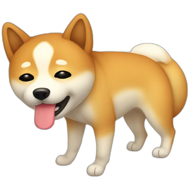 shiba vomiting emoji