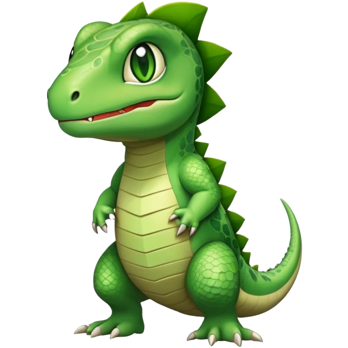 Larvitar (full body) emoji
