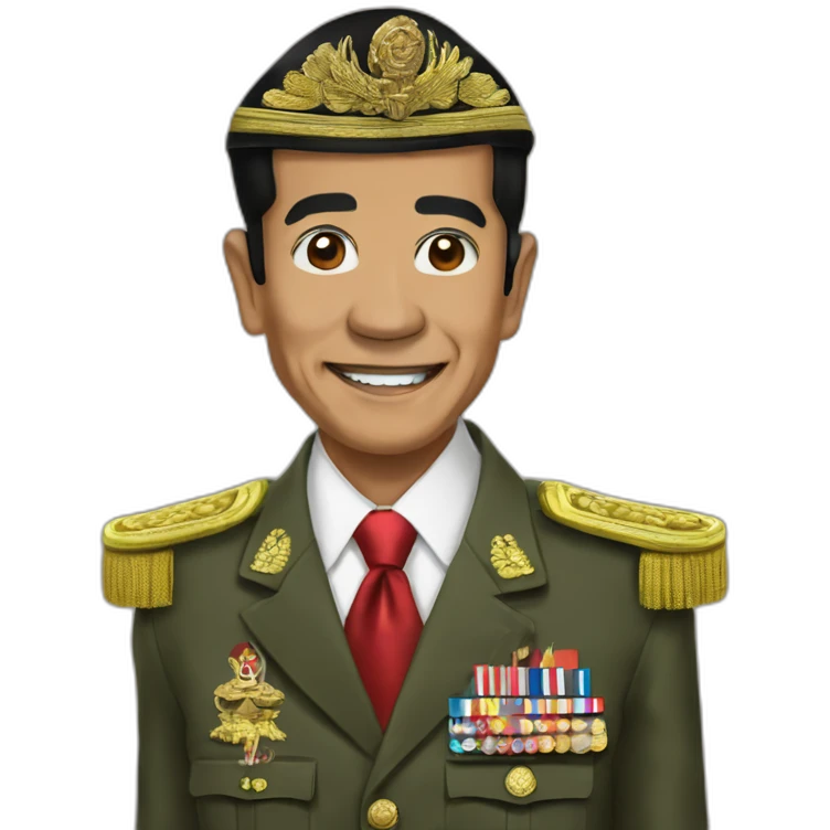 Jokowi indonesian president emoji