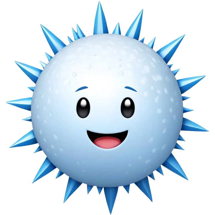 Snowball from BFDI￼ emoji