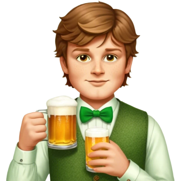 Tipsy Leprechaun emoji