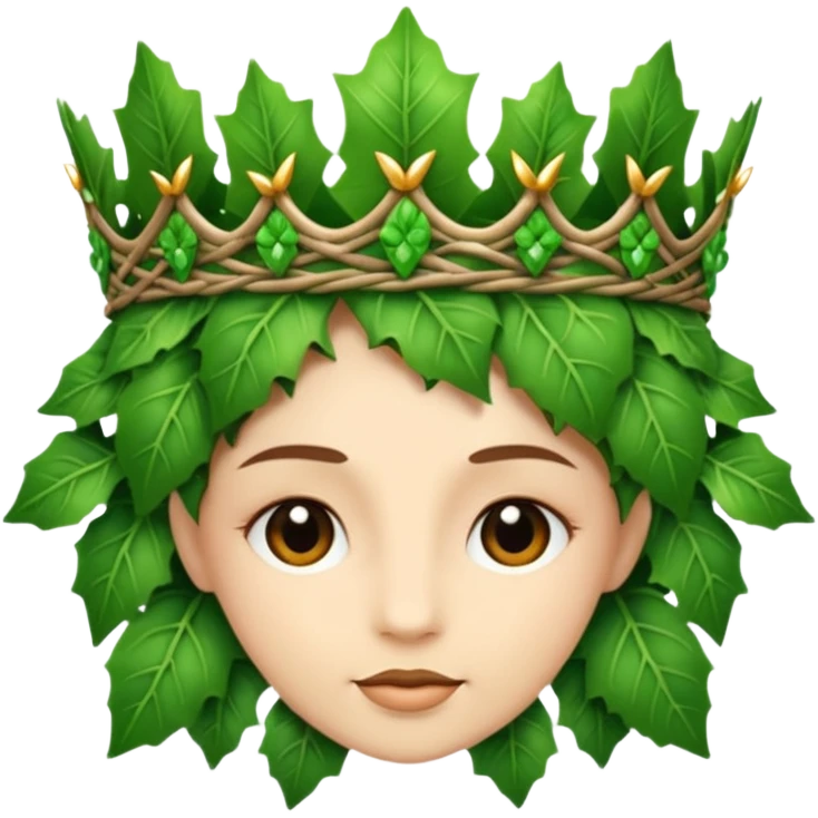 ivy crown emoji