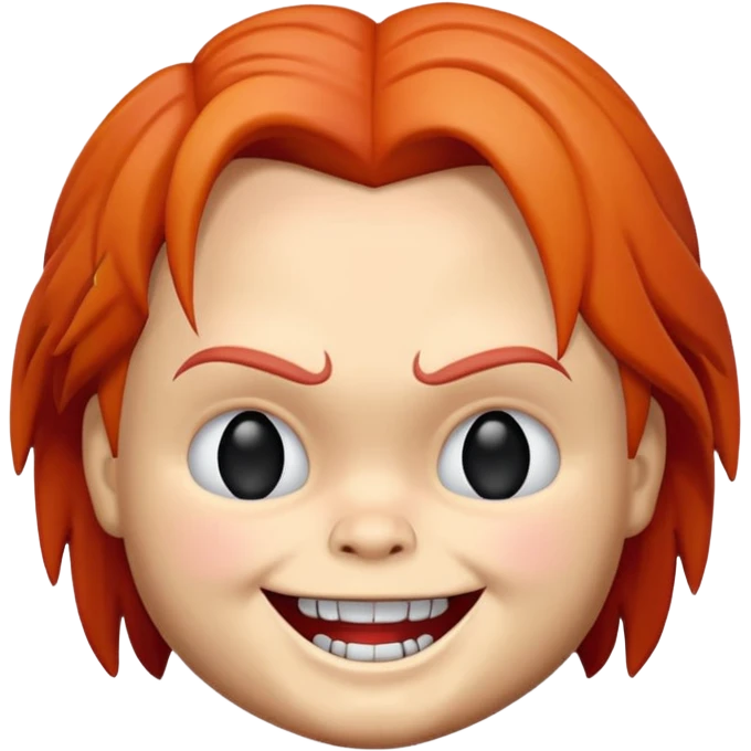 Un emojin de chuky emoji