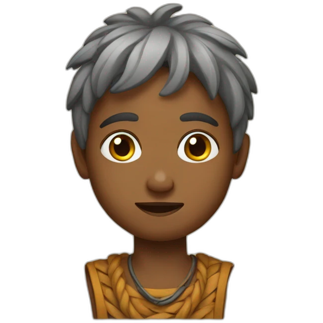 Adivasi boy emoji