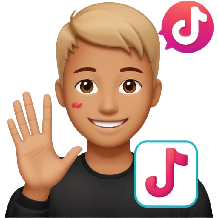 Verificación tiktok emoji