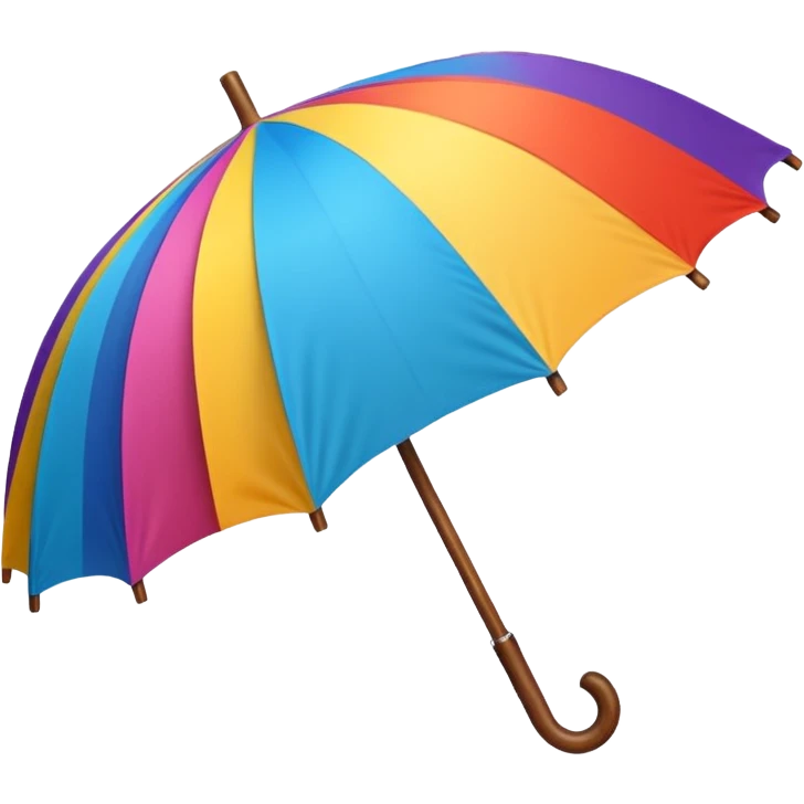 umbrella for rain colorful emoji