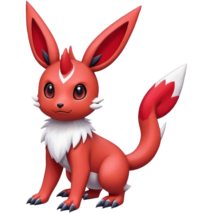  Cute Guilmon-Latias-Umbreon-Fakémon-hybrid-creature (full body)  emoji