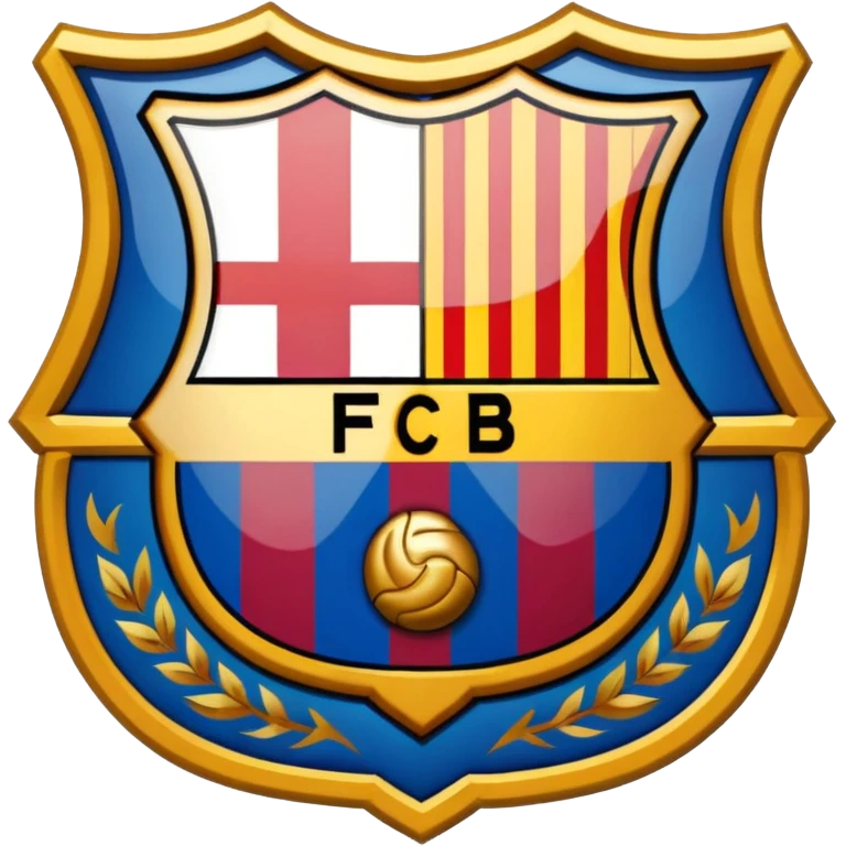 Escudo del Barcelona emoji