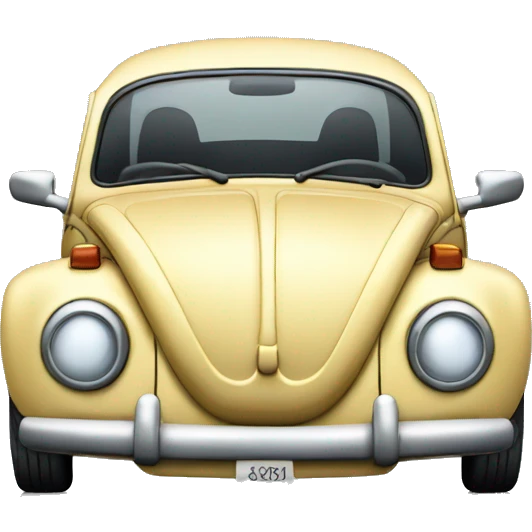 VW Bug Car  emoji