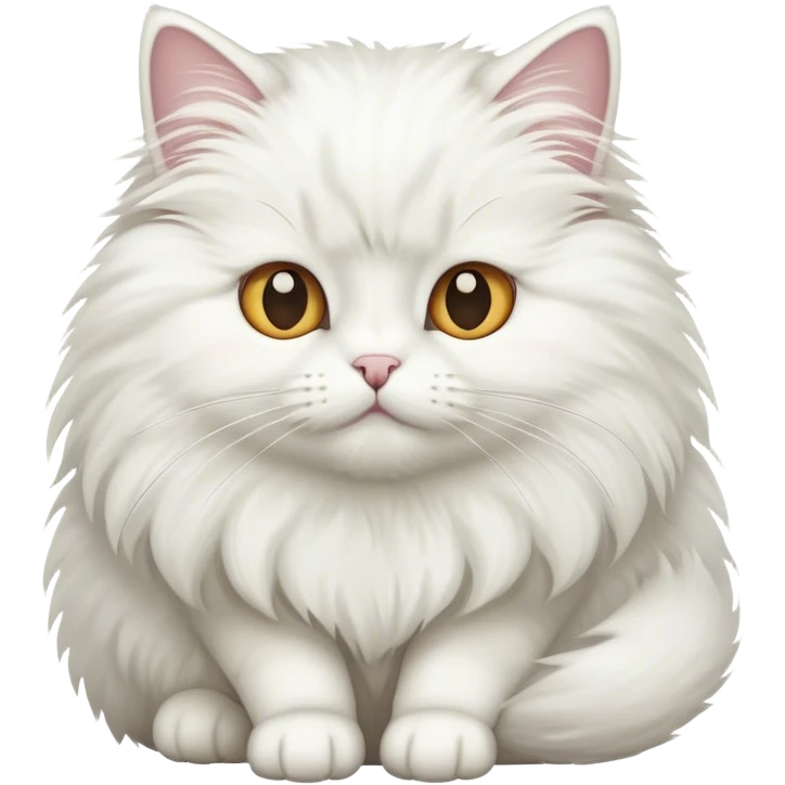 白色猫咪 emoji