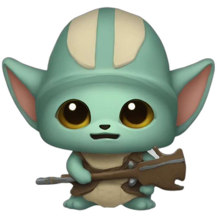 Grogu et mando emoji