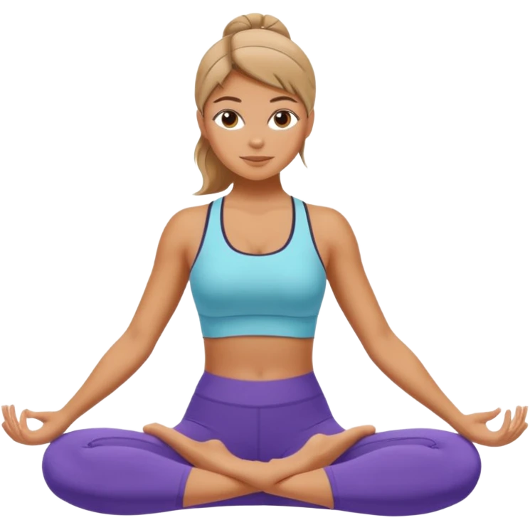 pilates girl  emoji
