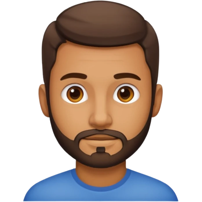 shortest beard emoji