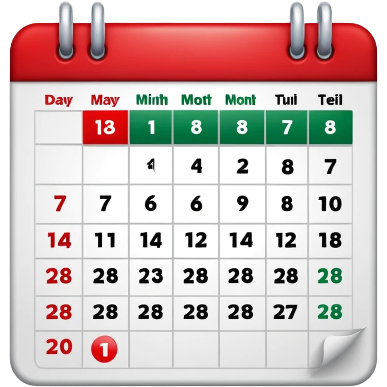 CALENDARIO DE DICIEMBRE emoji