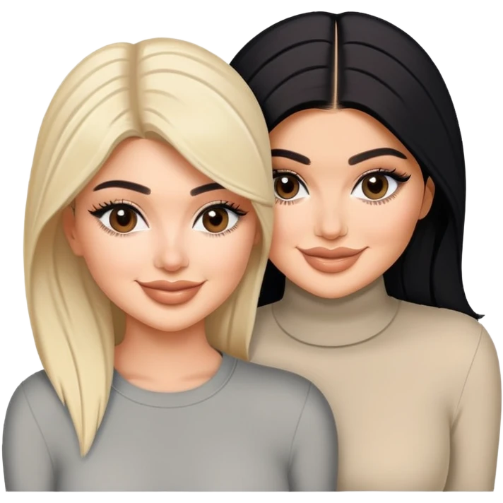 Kylie jenner kim emoji