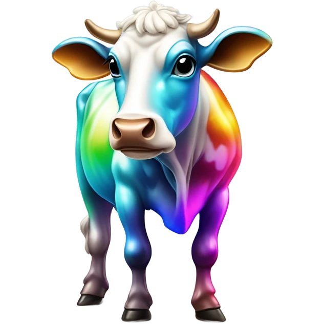 Disco cow emoji