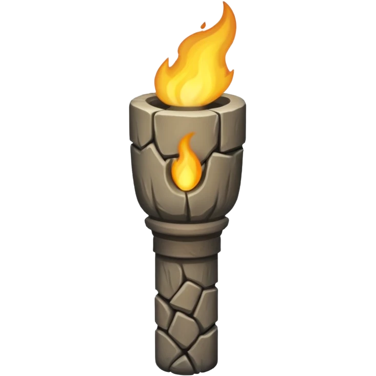 Stone Torche emoji