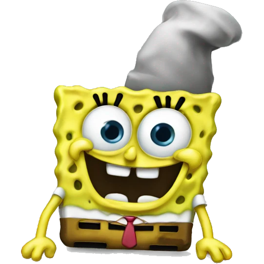 freaky spongebob getting that crunk on emoji