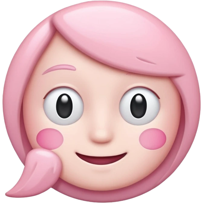 Netflix aesthetic "N" in pastel pink emoji