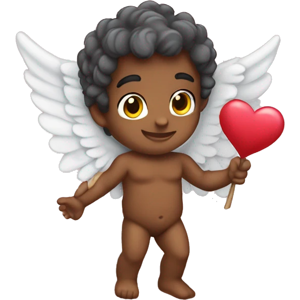 cupido no cree en el amor emoji
