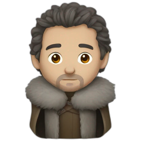 House of stark game of thrones emoji