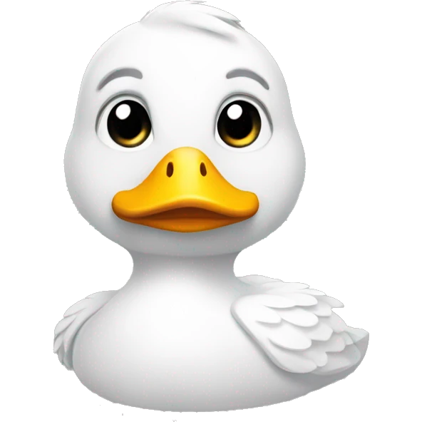 developer white duck emoji
