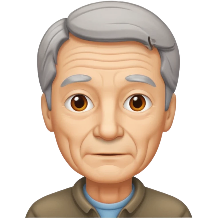 Retro old style amn emoji