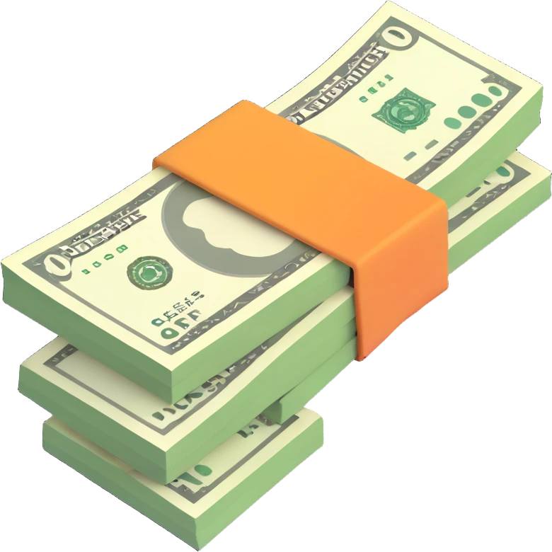money on bank account emoji