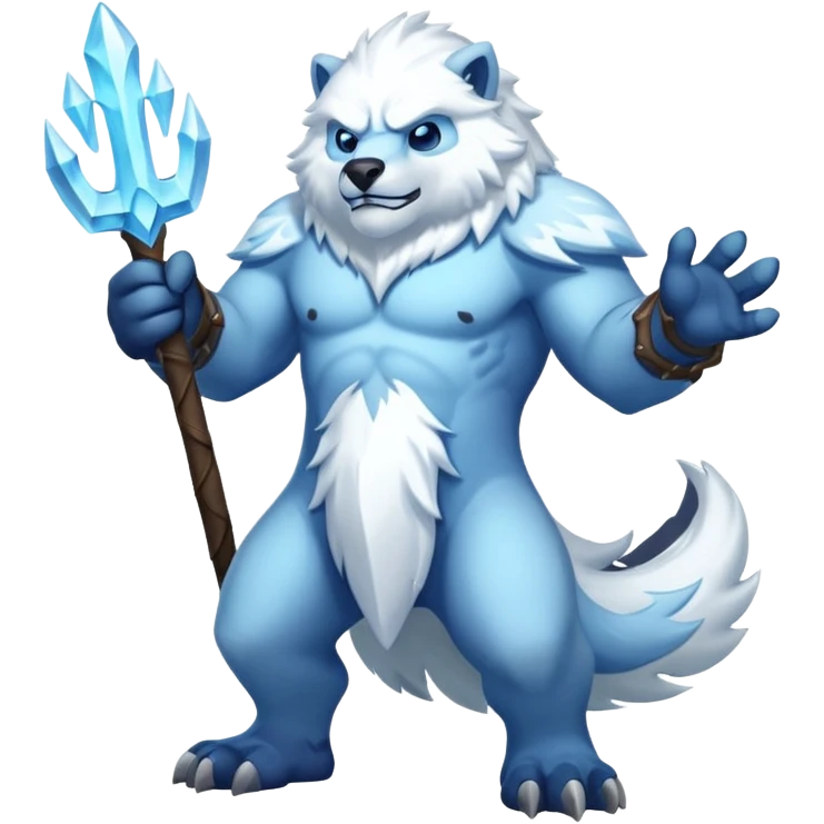 Full body blizzbeast emoji