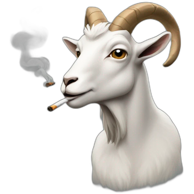Smoking Goat emoji