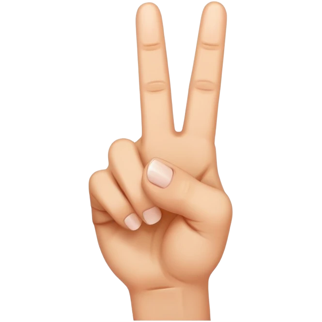 middle finger only emoji