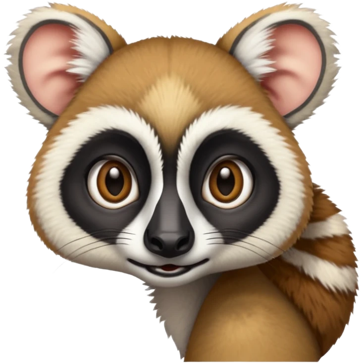 lemur face emoji