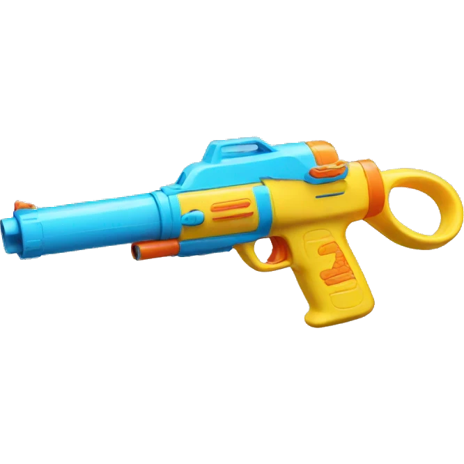 water gun emoji