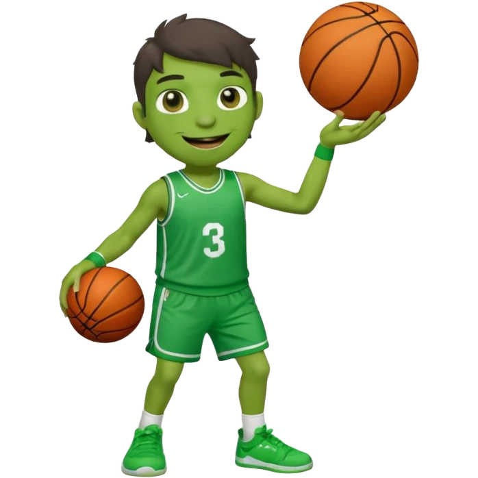 discord pepe holding a basketball emoji