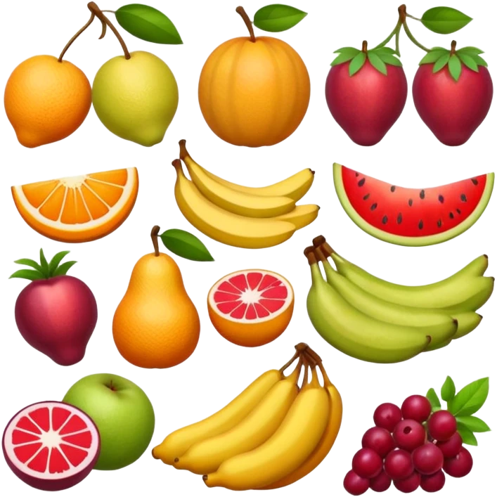 Fruits emoji
