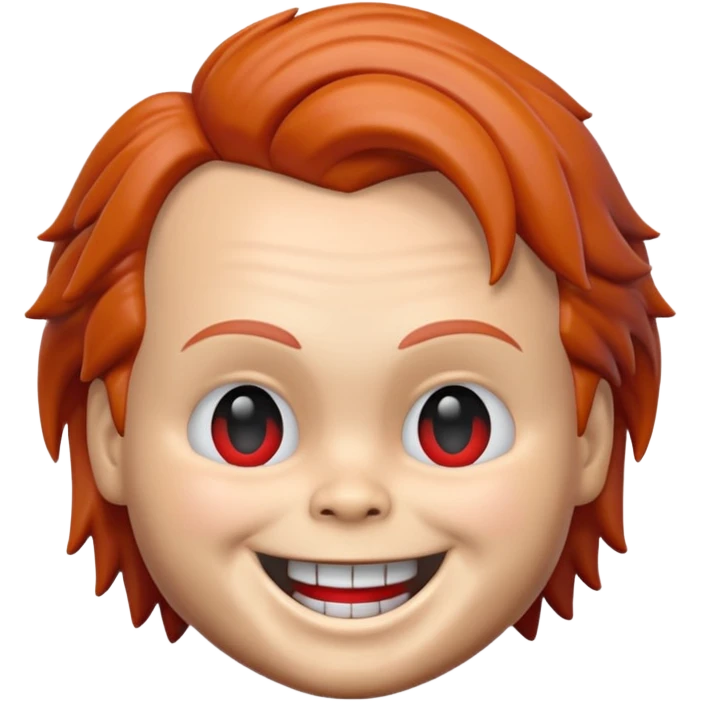 Un emojin de chuky emoji