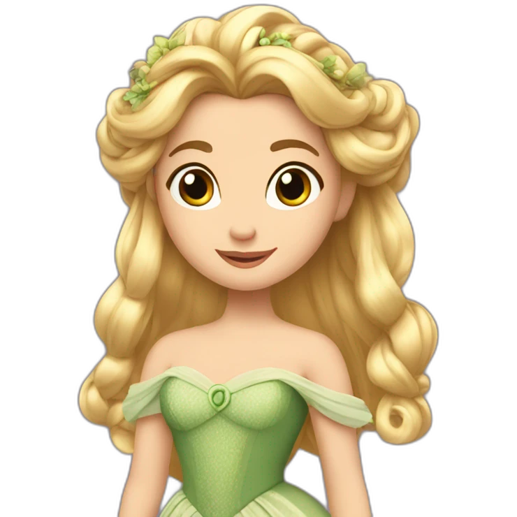 Princesse raiponce emoji