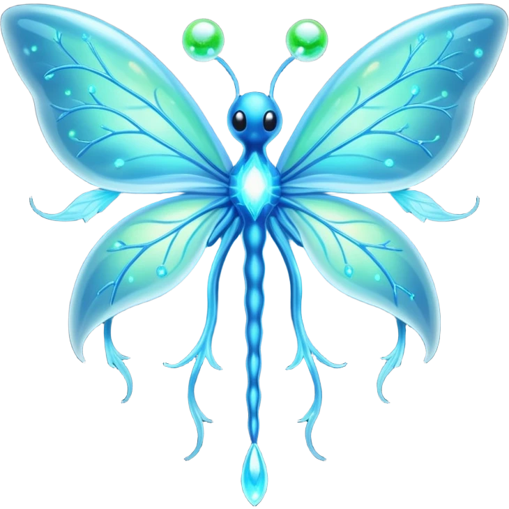 neuron with fairy wings emoji