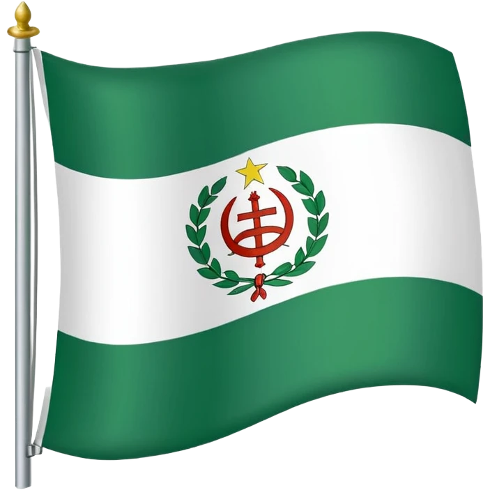 La bandera de Andalucía  emoji