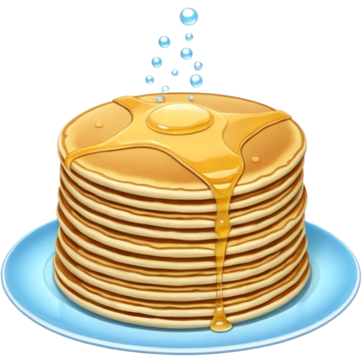 Блины тонкие emoji