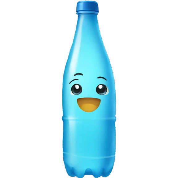 Botella de agua emoji