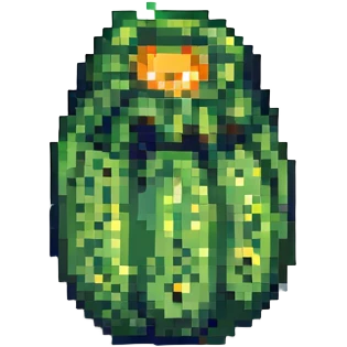 courgette pixel art emoji