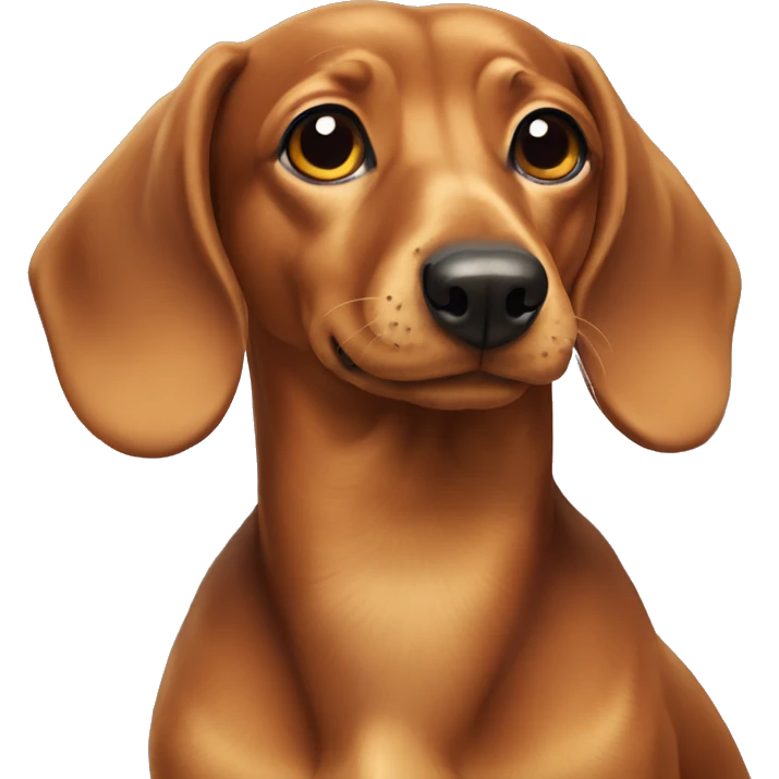 daschund  emoji