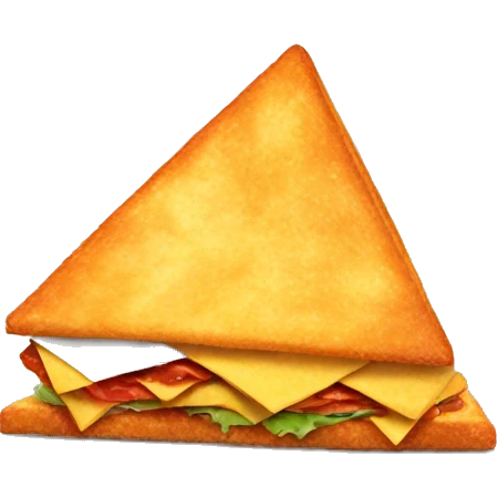 Dorito wasting a sandwich  emoji