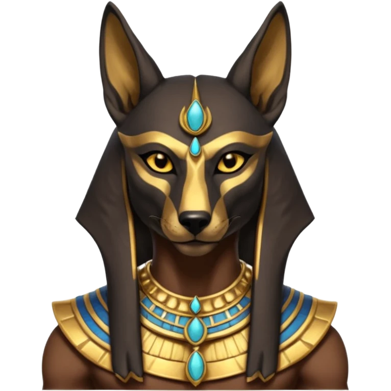 Anubis from Egyptian Gods emoji