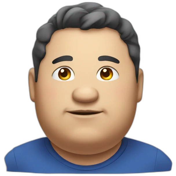 Fat Man emoji