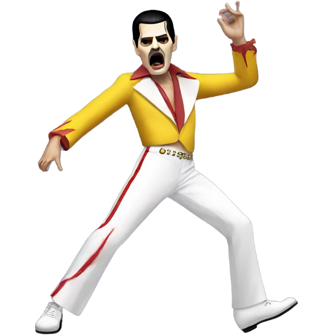 freddie mercury zombie dancing emoji