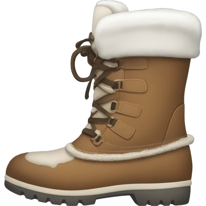 Winter boots emoji