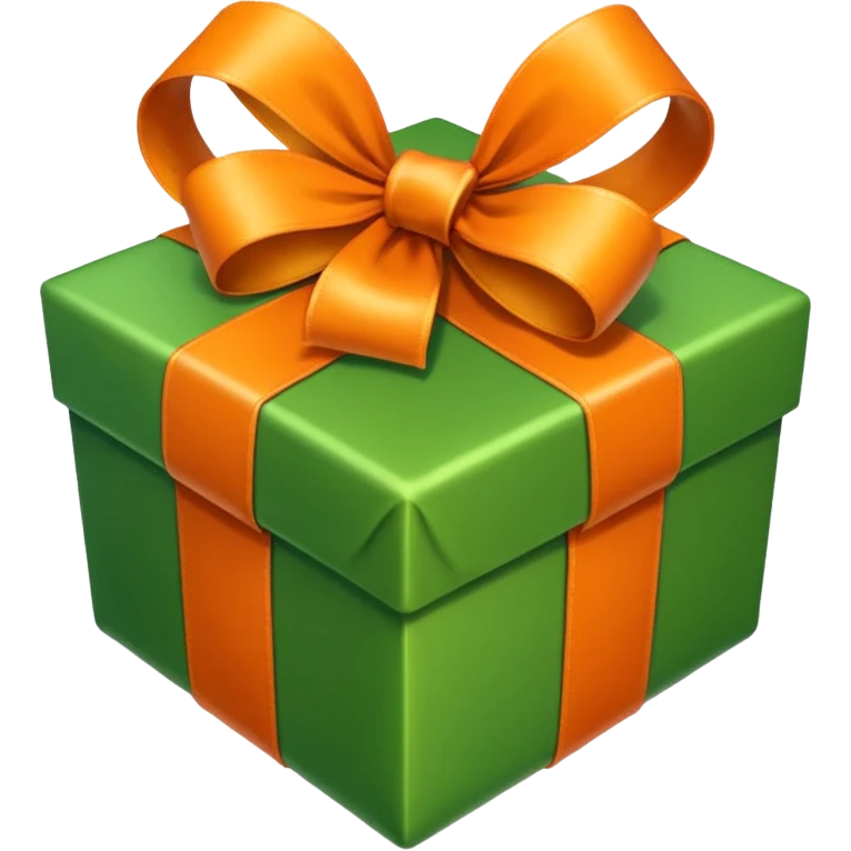 liste pour le pere noel orange et verte emoji